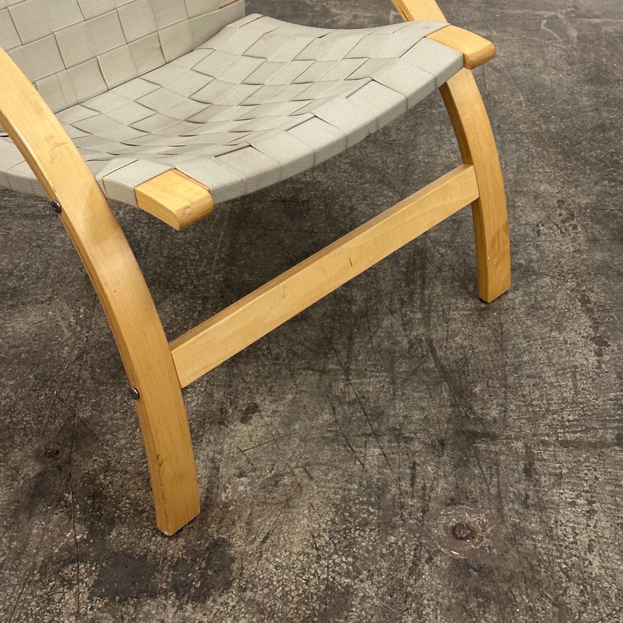 Bentwood Woven Accent Chairs by Kvist Møbler In Good Condition For Sale In Chicago, IL
