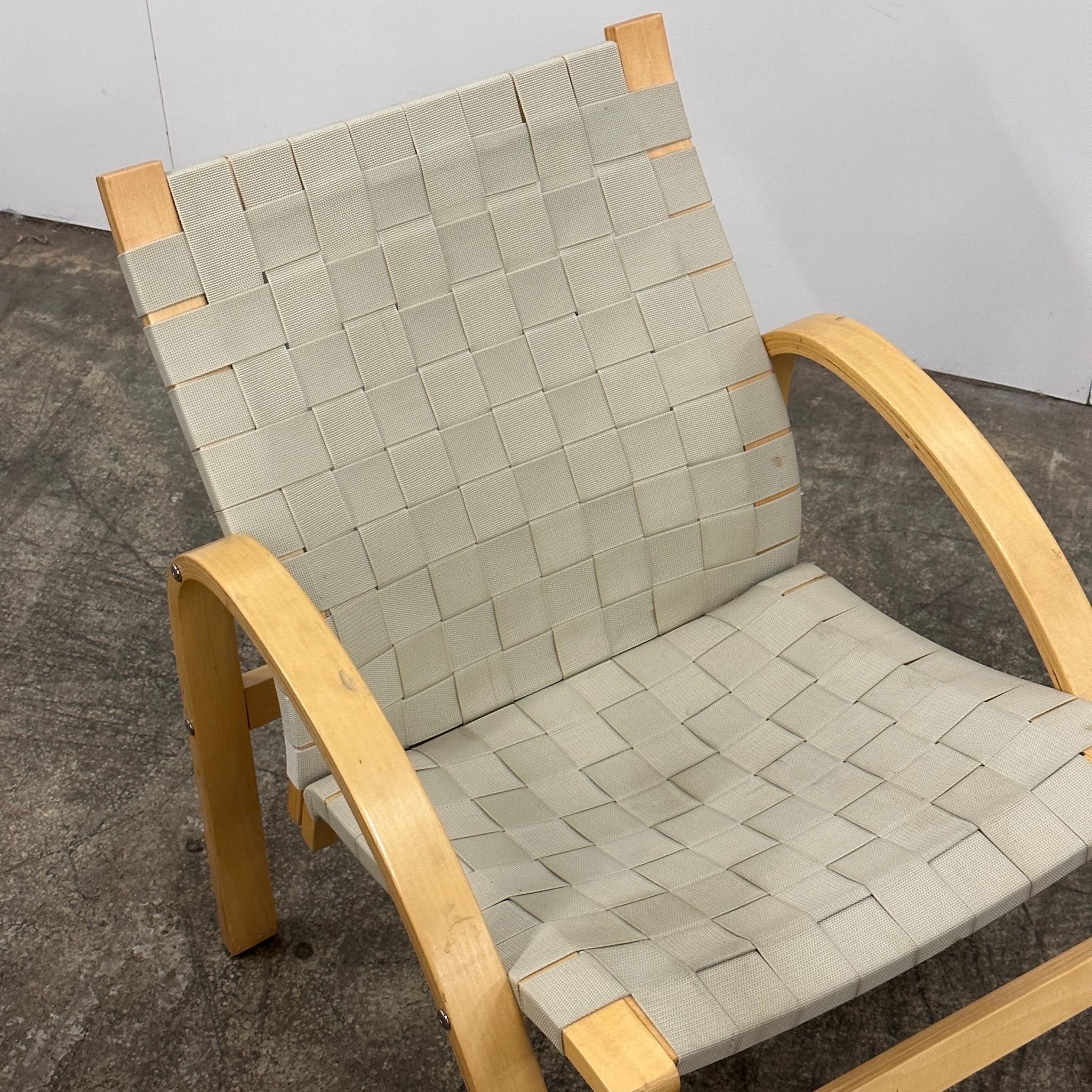 Late 20th Century Bentwood Woven Accent Chairs by Kvist Møbler For Sale