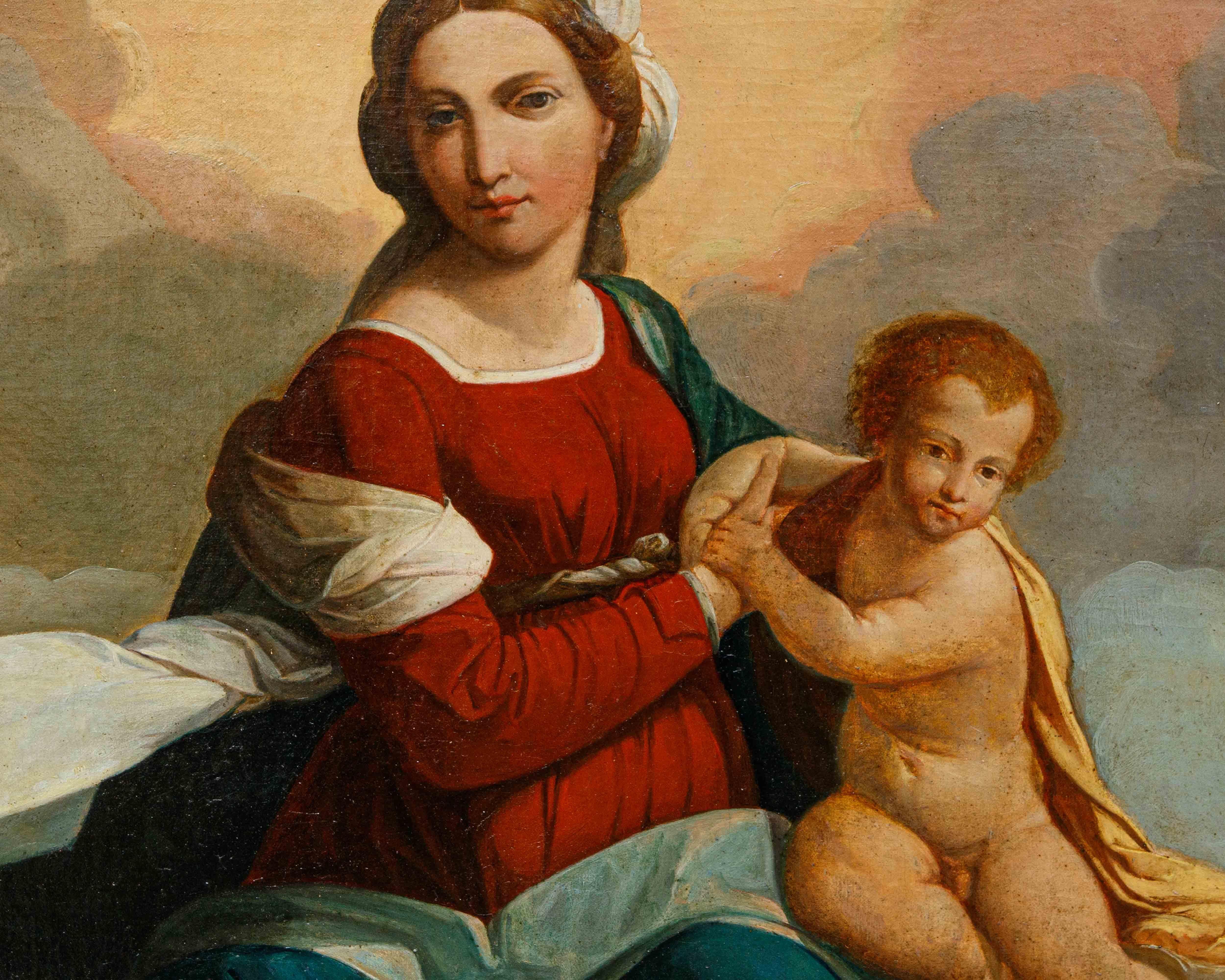 Da Benvenuto Tisi, detto Il Garofalo, Madonna in gloria con il Bambino in vendita 4