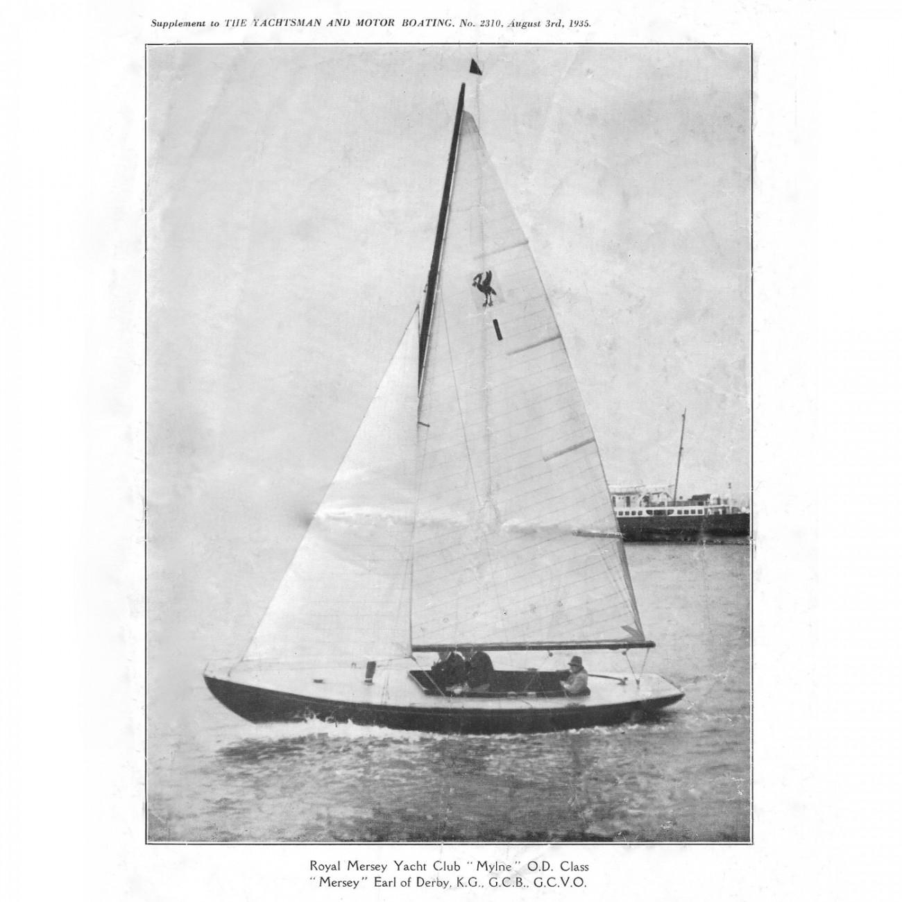 Benzie's Sterling Silver Model Yacht, Hallmarked, 1935 6