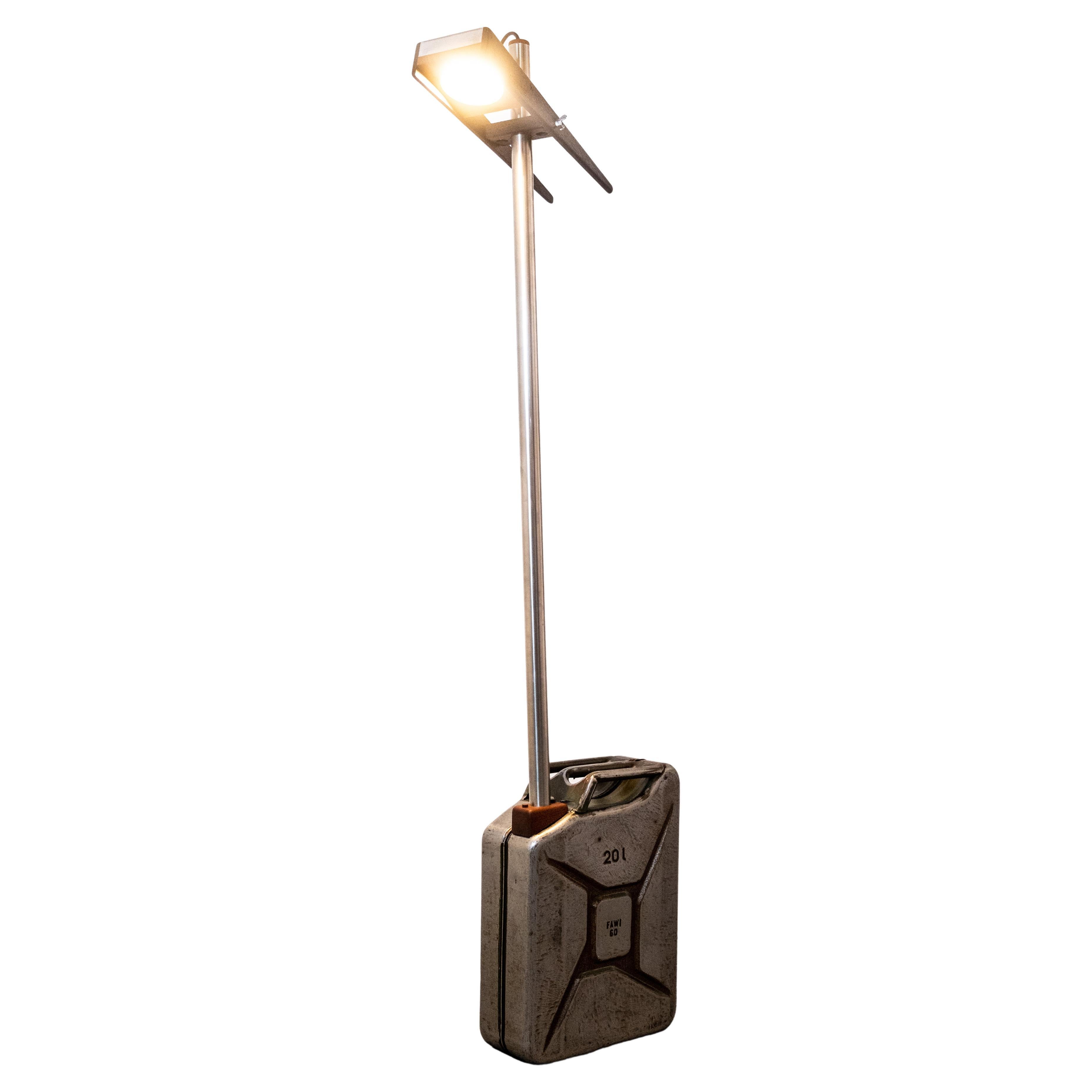 Benzina Floor Lamp by Caio Superchi For Sale