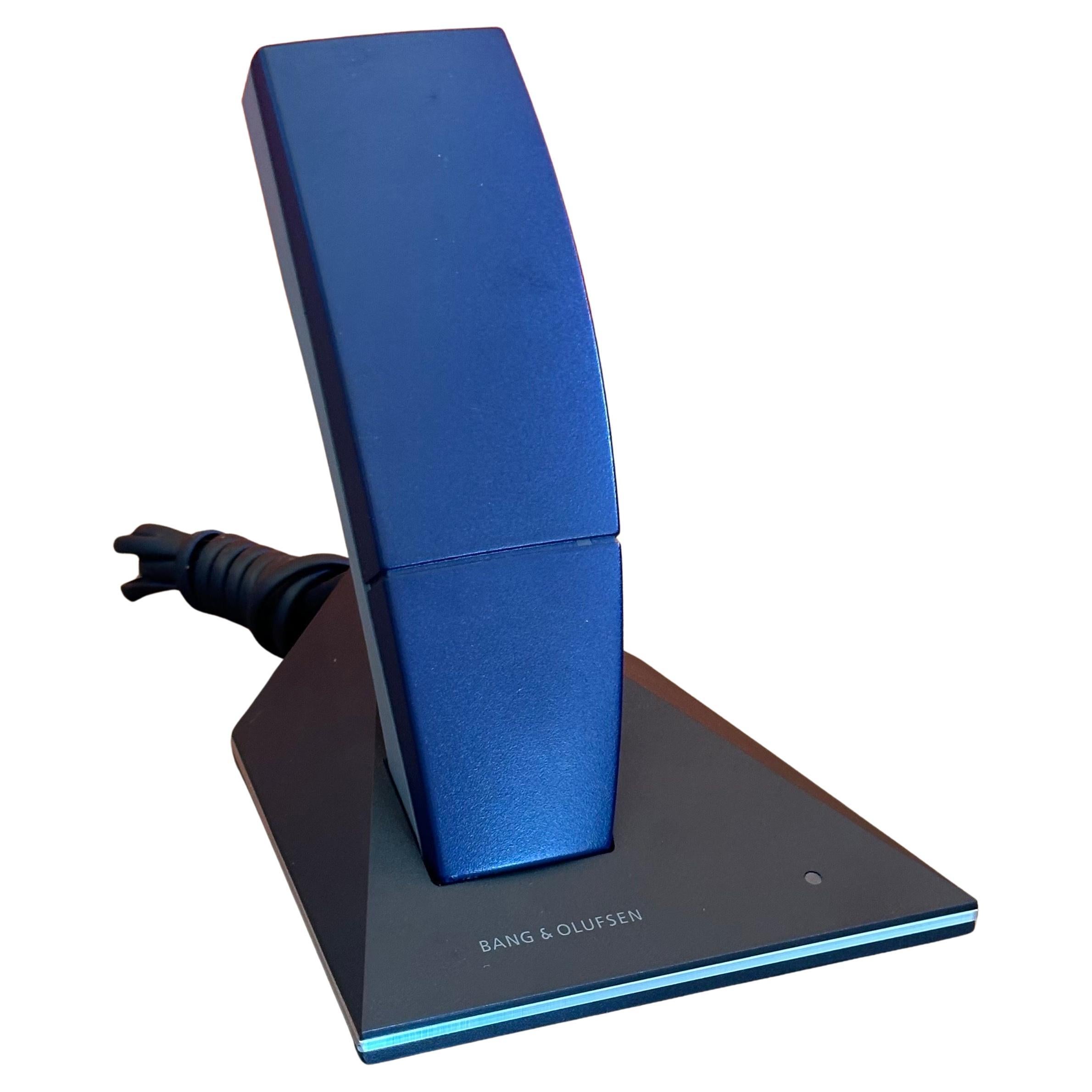 Post-Modern BeoCom 6000 Desktop Telephone in Navy Blue by Martin Iseli for Bang & Olufsen For Sale
