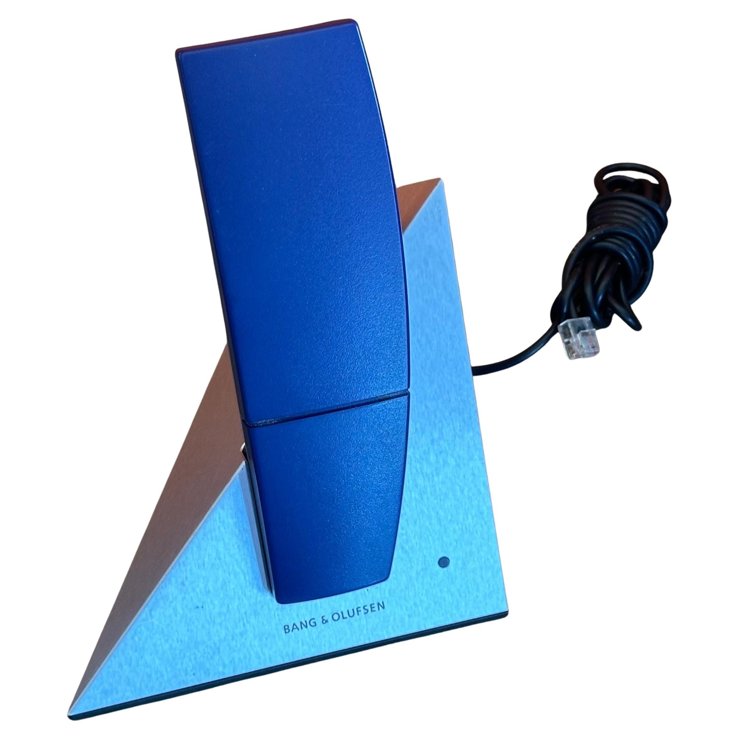 BeoCom 6000 Desktop Telephone in Royal Blue by Martin Iseli for Bang & Olufsen