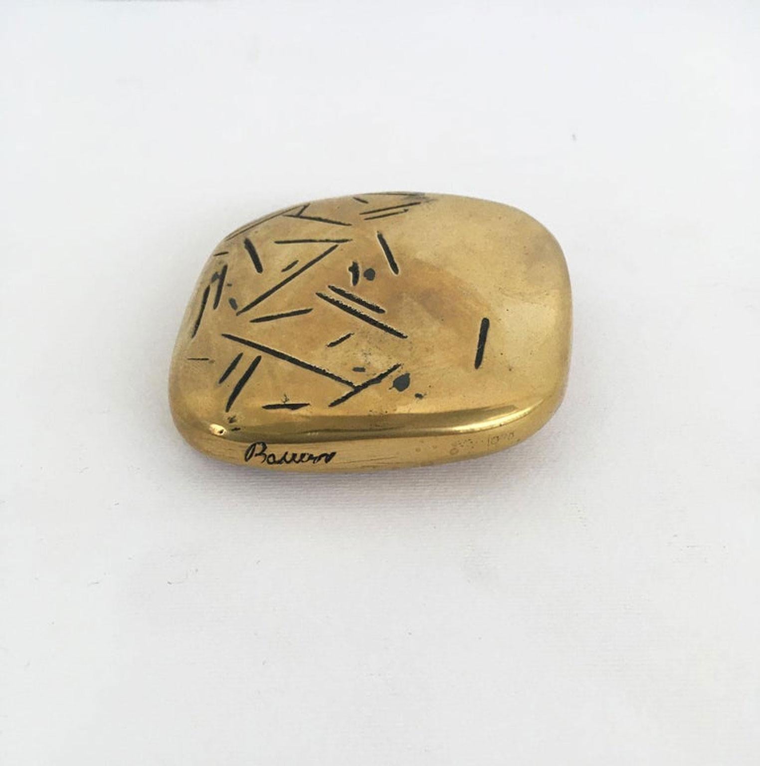 1980 Italia Escultura abstracta postmoderna de bronce Beppe Bonetti Piccolo Racconto en venta 4