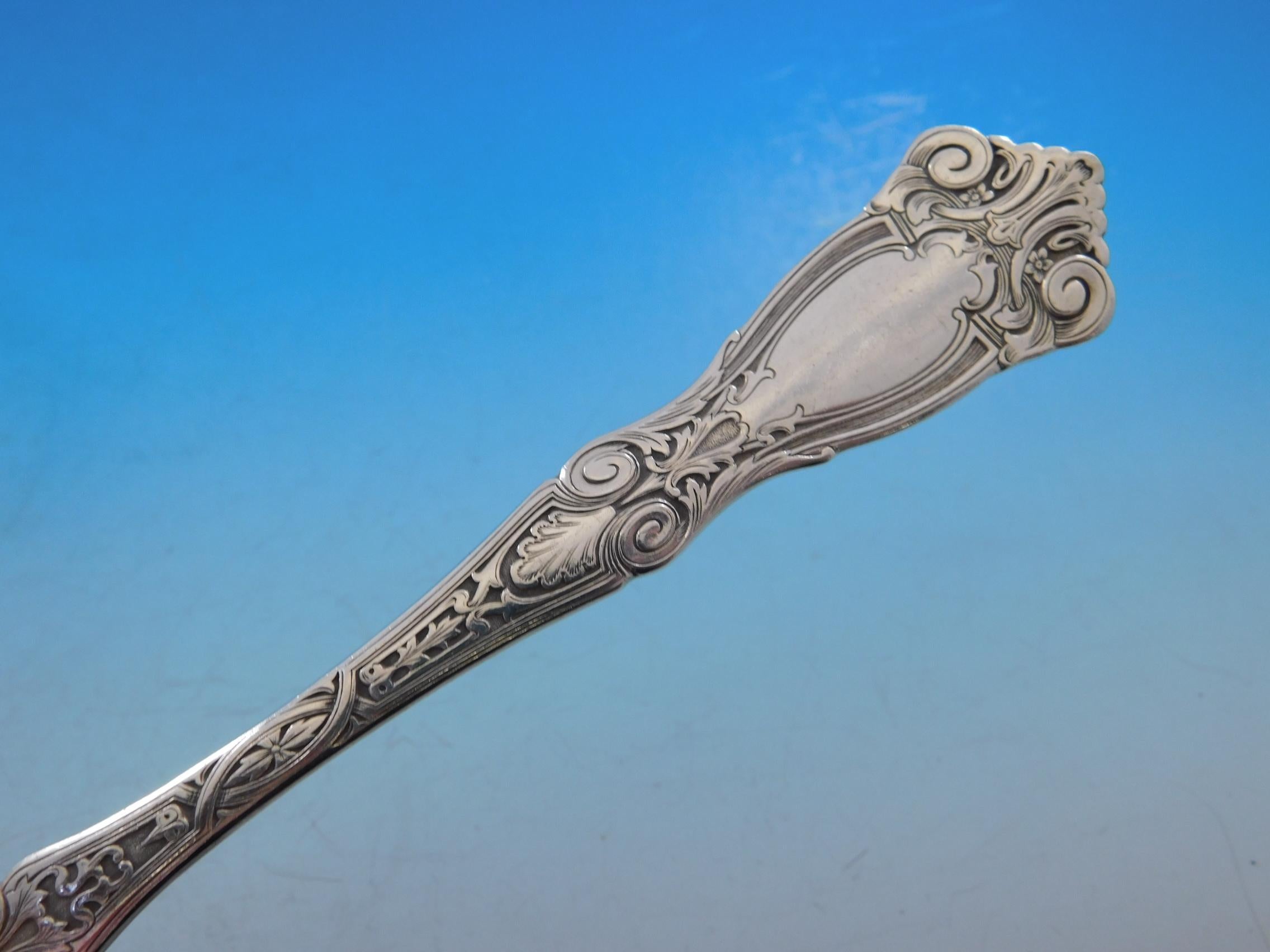 Argento 925 Berain by Wallace Servizio di posate in argento Sterling 12 Set 125 Pezzi Cena in vendita