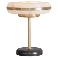 Beran Brushed Brass Small Table Lamp by Bert Frank