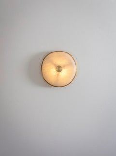 Beran Brushed Brass Small Wall Light by Bert Frank