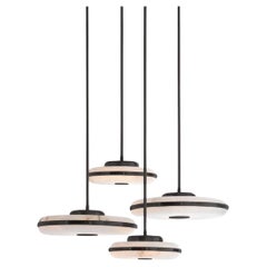 Beran Dark Bronze Chandelier 4 by Bert Frank