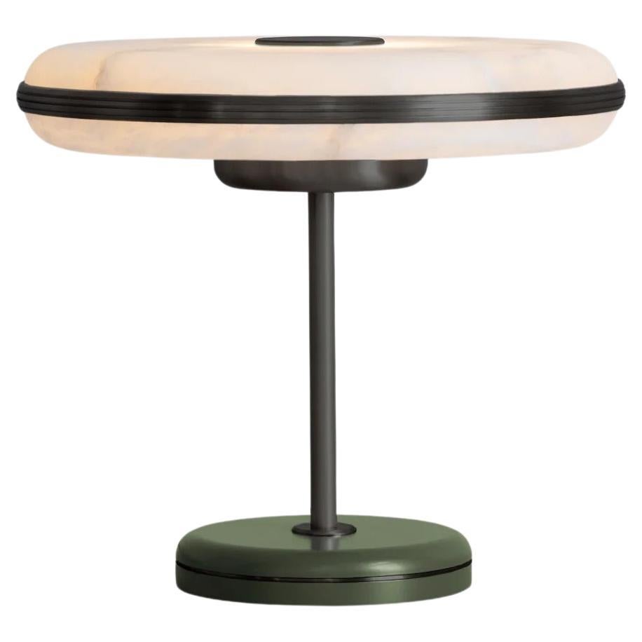 Beran Dark Bronze Large Table Lamp by Bert Frank For Sale