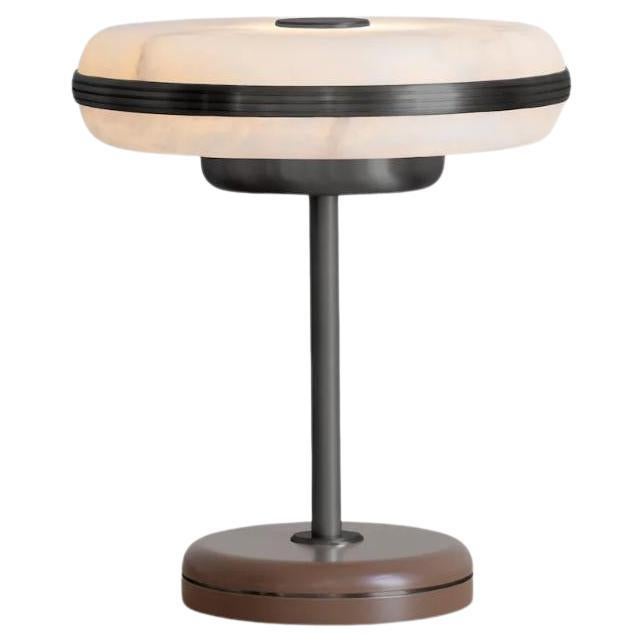 Beran Dark Bronze Small Table Lamp by Bert Frank For Sale