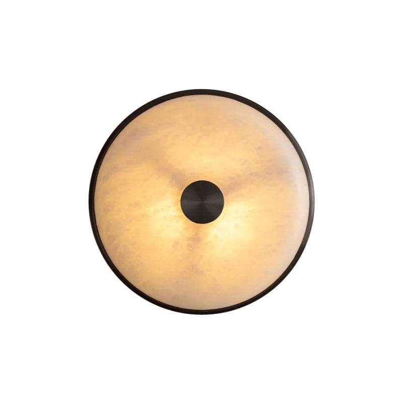Piccola applique Beran in bronzo scuro di Bert Frank