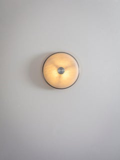 Petite applique Beran en nickel satiné de Bert Frank