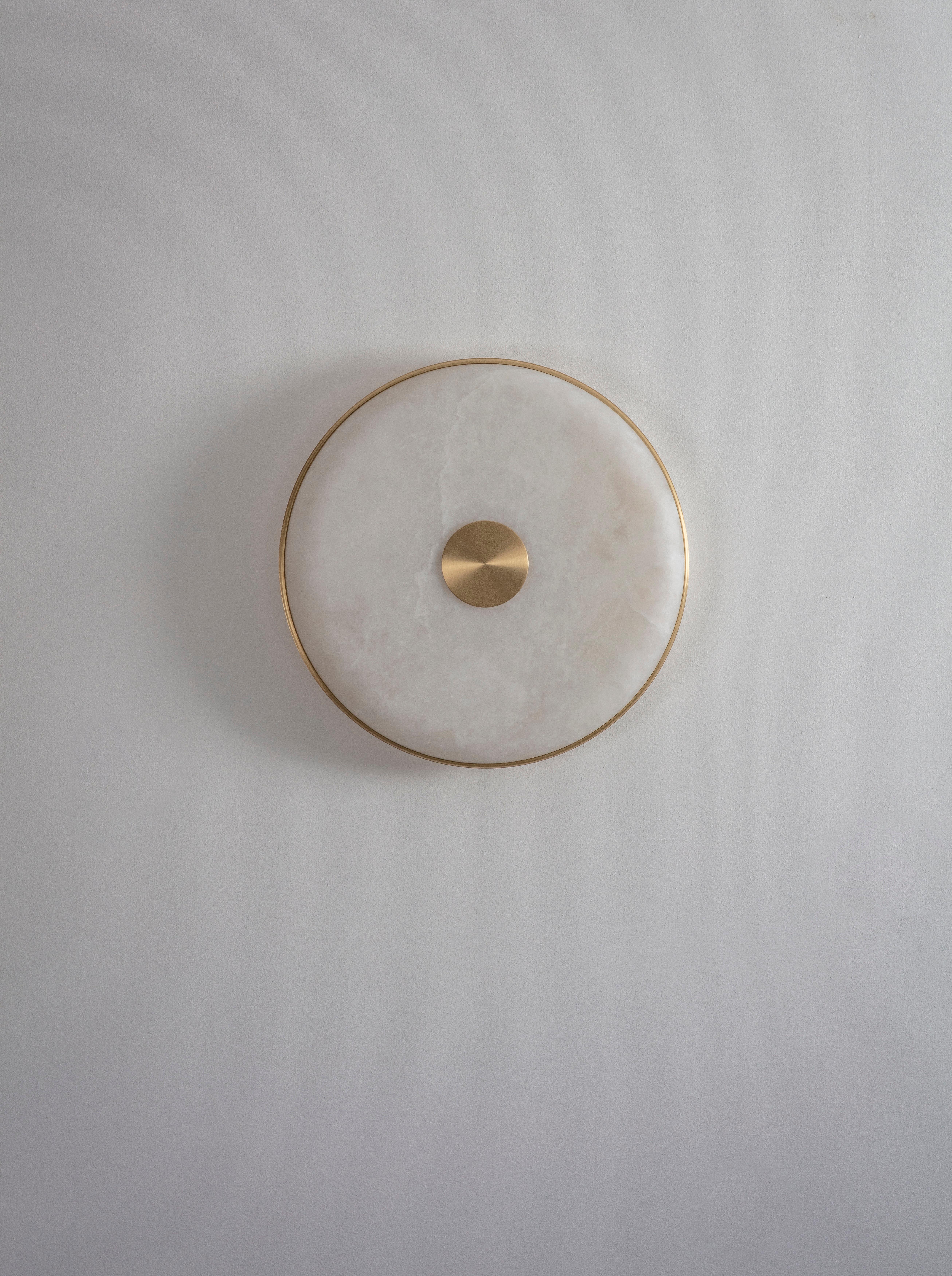 Beran wall light small - brass by Bert Frank.
Dimensions: 36 x 6.5 cm.
Materials: brass.

Available finishes: nickel
All our lamps can be wired according to each country. If sold to the USA it will be wired for the USA for instance.

Machined