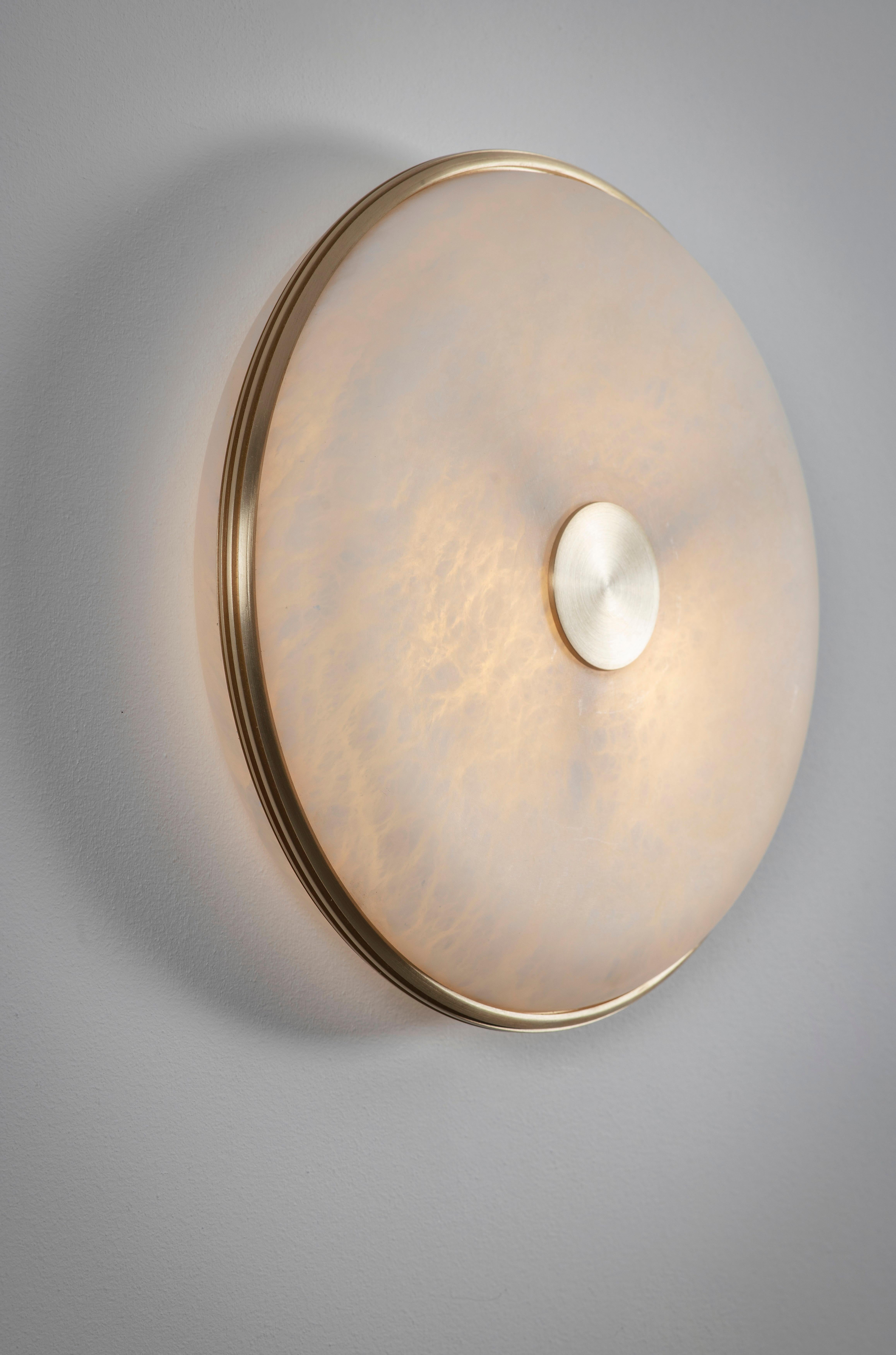 Beran Wall Light Small, Brass by Bert Frank In New Condition For Sale In Geneve, CH