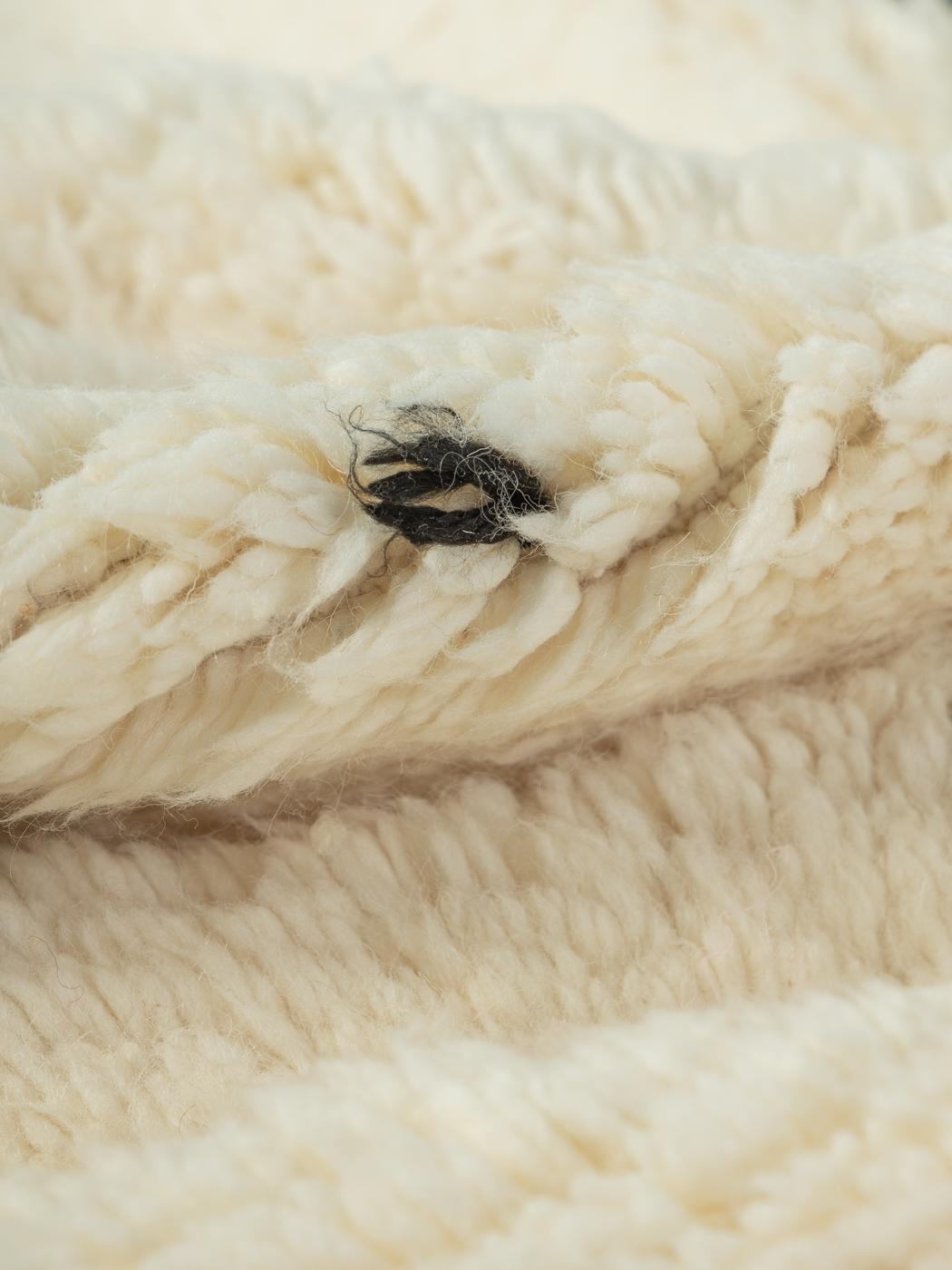Tapis berbère 100 % laine fait à la main Beni Ourain en vente 1