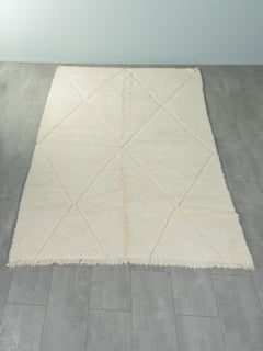 Berber Rug 100% Wool Handmade Moroccan Beni Ourain