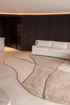 Alfombra de lana bereber ALMA Moderna tejida a mano Diseño minimalista a medida en stock
