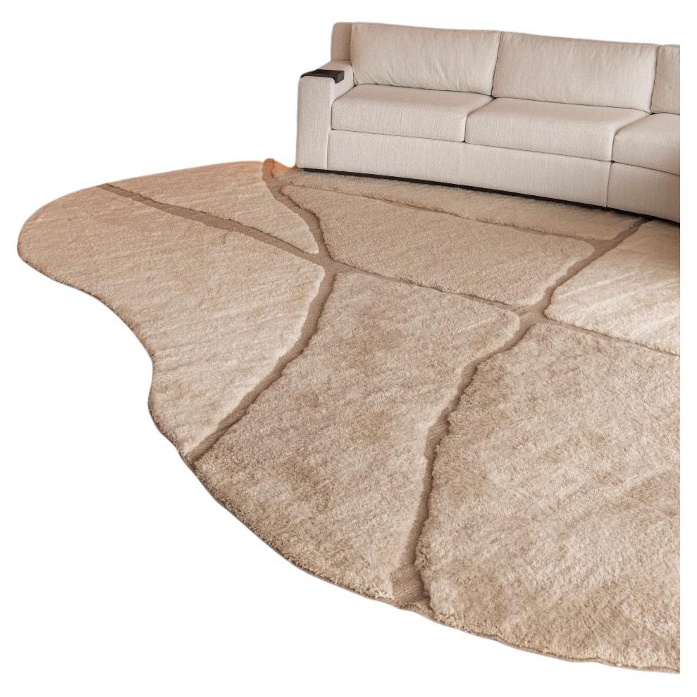 Berber Wool Rug ALMA Modern Handwoven Minimalist Custom Design in stock