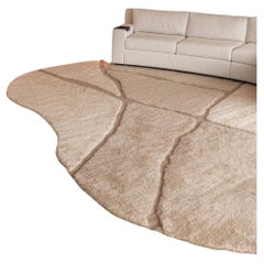 Berber Wool Rug ALMA Modern Handwoven Minimalist Custom Design in stock