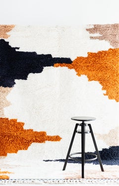Tapis de laine berbère AZTEK Moderne Tissé à la main Minimaliste Contemporain Design/One