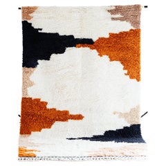 Berberteppich aus Wolle AZTEK Modern handgewebt Minimalistisch Zeitgenössisch Individuelles Design