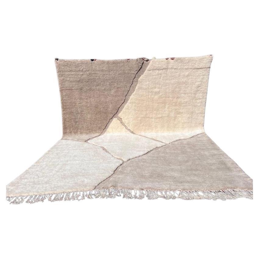 Berber Wool Rug ISOLA Modern Handwoven Minimalist Custom Design
