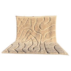 Tapis Berbère LABYRINTHE Moderne Tissé à la main Minimaliste Design/One EN STOCK
