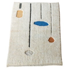 Berber Wool Rug PENDANTS Modern Handwoven Minimalist Contemporary Custom Design