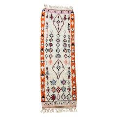 Berber Wool Rug Runner PALETTE Modern Handwoven Minimalist Custom Design