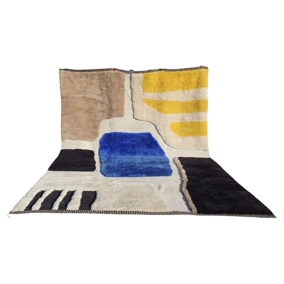 Berber Wool Rug SOLSTICE EDITION II Modern Handwoven Contemporary Design
