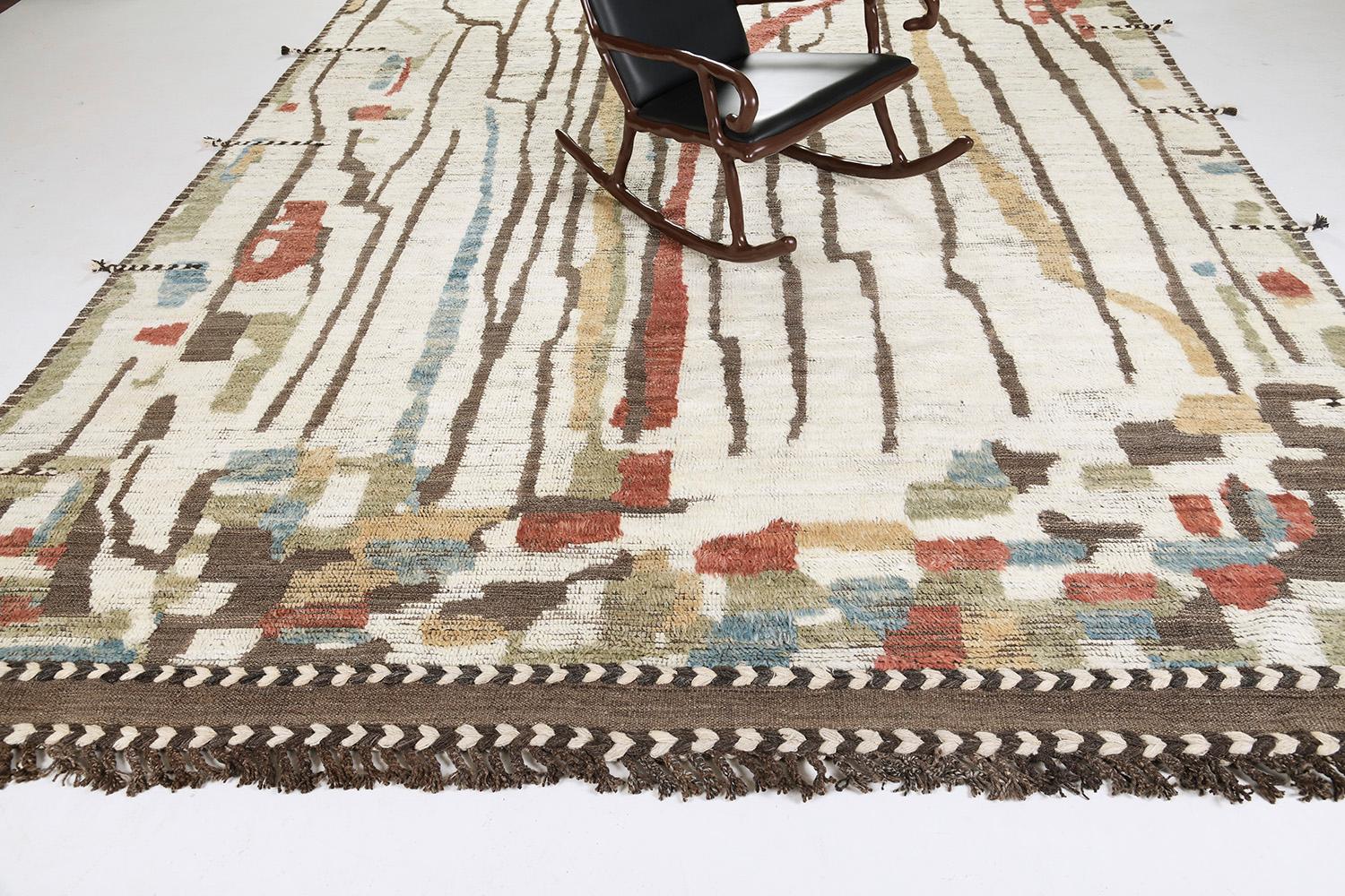 Contemporary Berberis, Atlas Collection by Mehraban Rugs For Sale