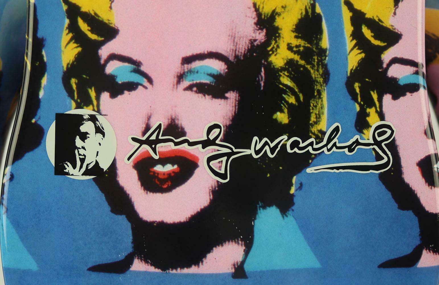 Women's or Men's Be@rbrick + Andy Warhol Marilyn Monroe Printed Bearbrick Vinyl Figure