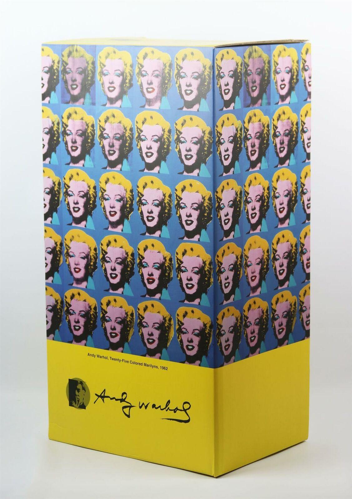 Be@rbrick + Andy Warhol Marilyn Monroe Printed Bearbrick Vinyl Figure 3