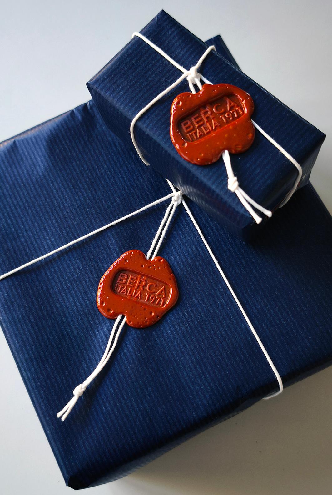 Gemelos BERCA Cilindros octogonales esmaltados sobre plata dorada en venta 4