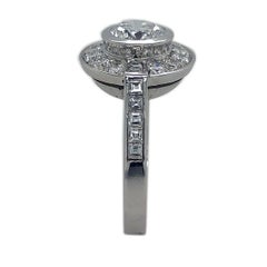 Berca HRD Certified 0.93Karat  E Color White Diamond Solitaire Ring