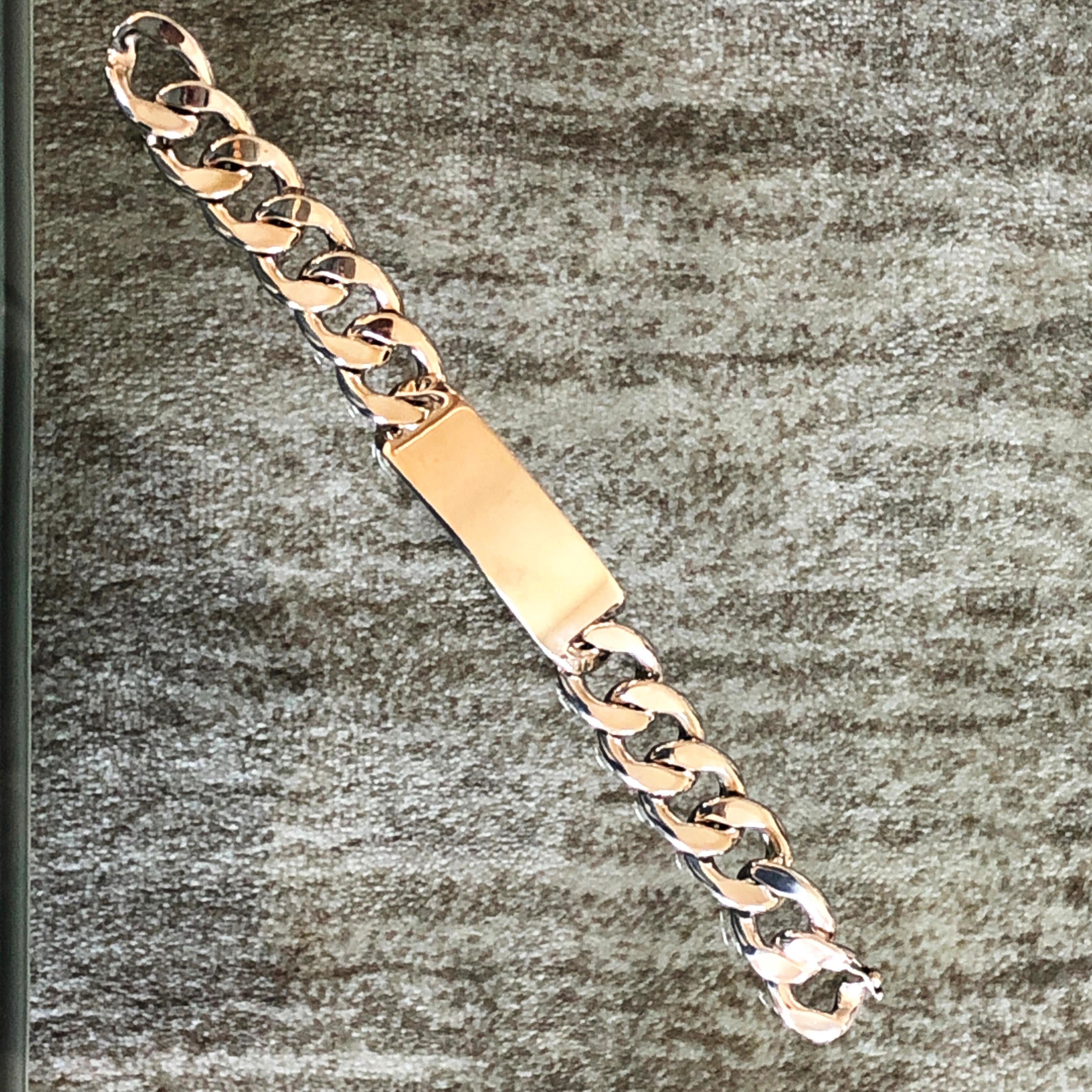 Berca Original 1970 Brazalete unisex de plata maciza hecho a mano en venta 3