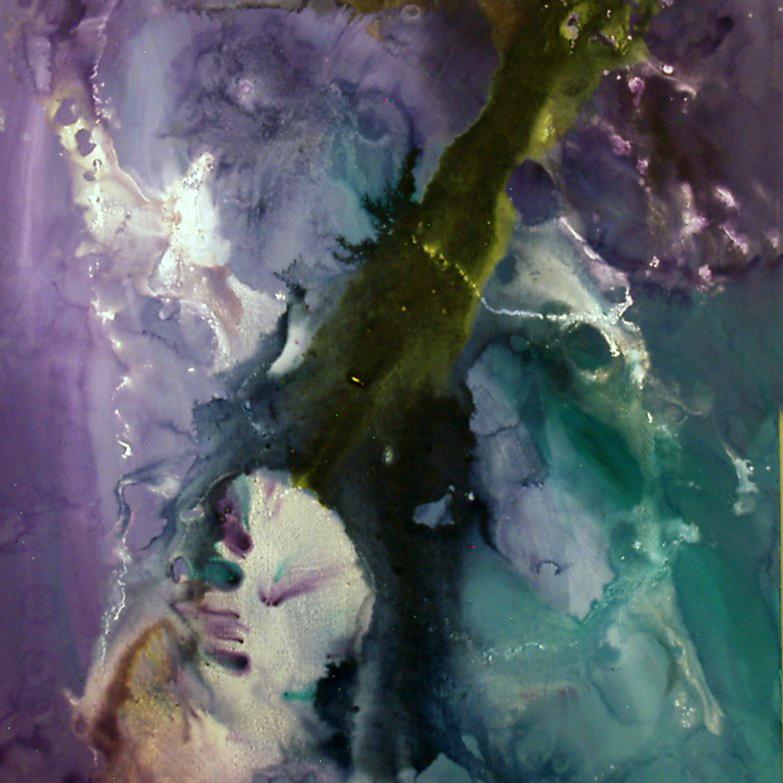 Genie - Abstract Painting by Bereniche Aguiar 