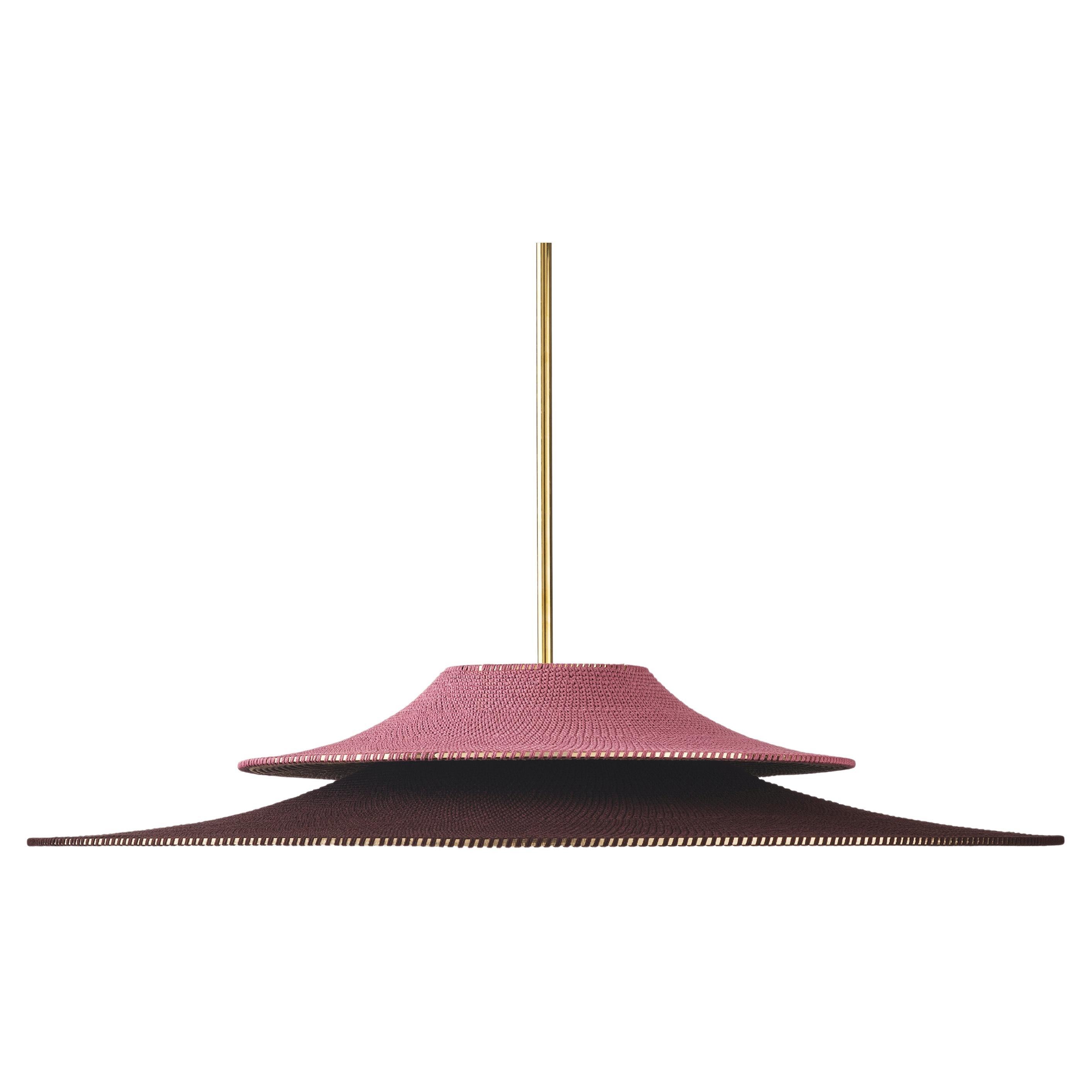 Hand Crafted Beret Simple Shade Double Cloth Pendant, Ø100cm/39in