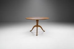 “Berg” Coffee Table by Carl Malmsten for Erik Johansson, Sweden, 1950s