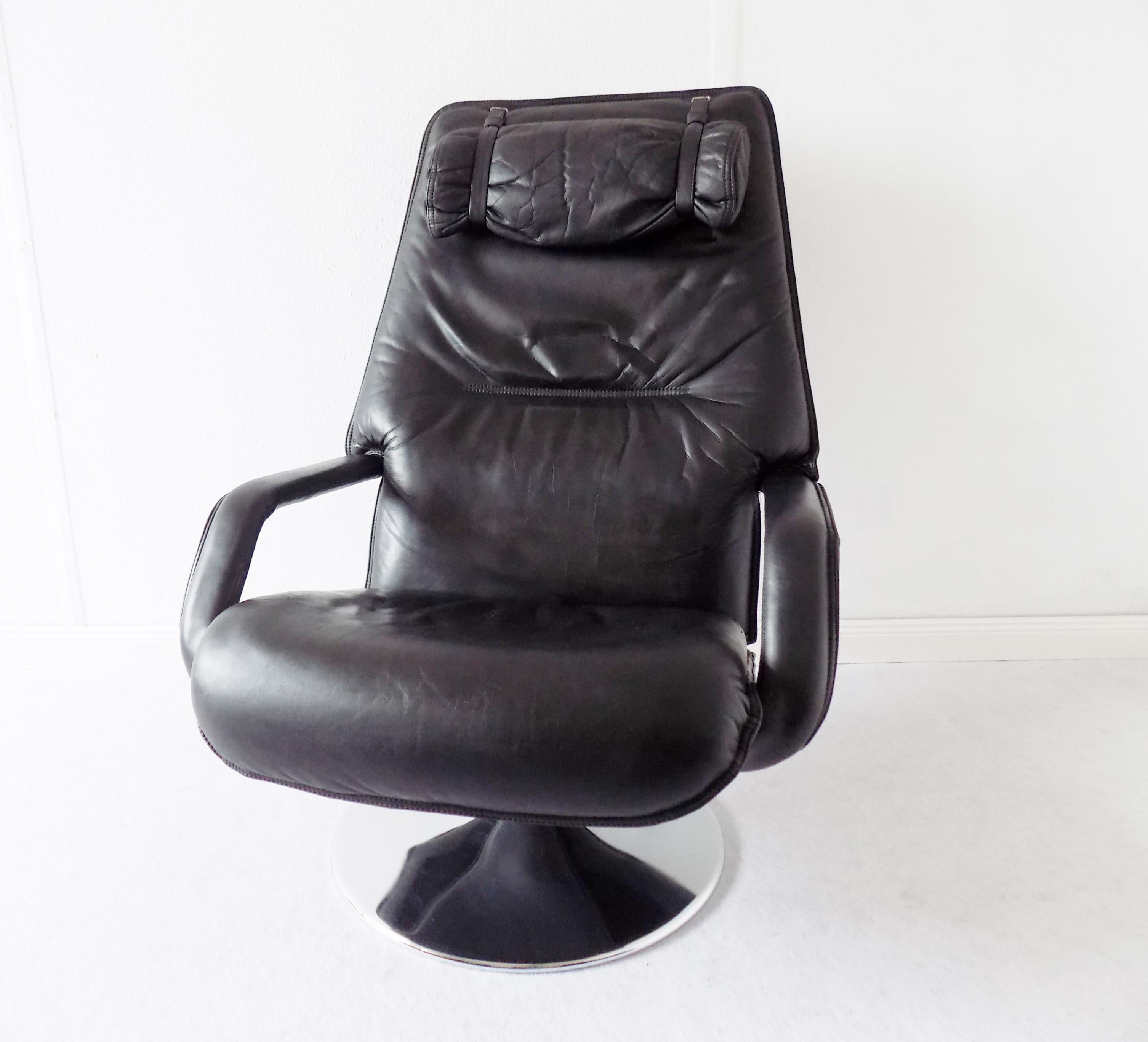 Berg Furnitures Danish Lounge Chair at 1stDibs