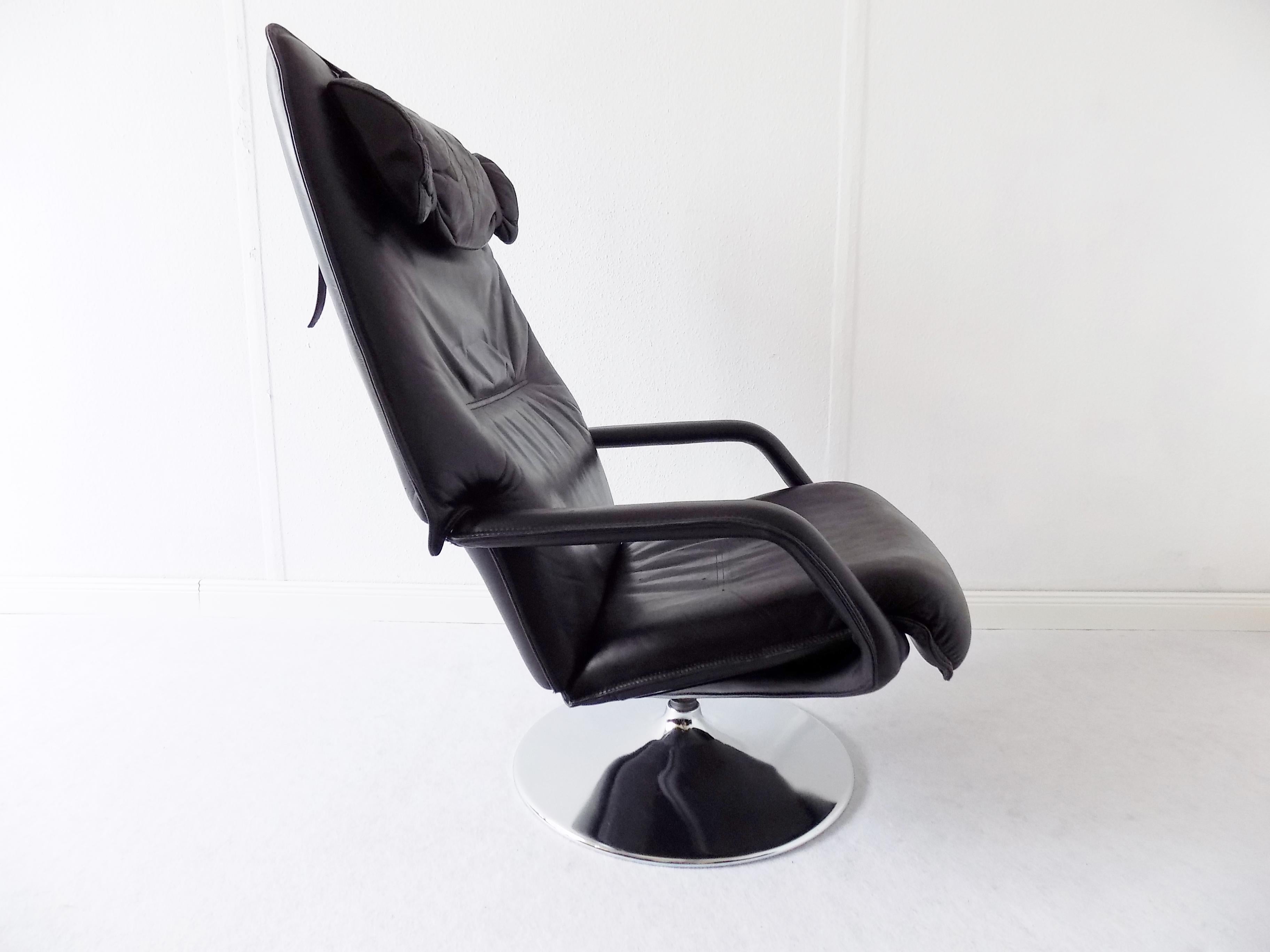 Late 20th Century Berg Furnitures Danish Lounge Chair