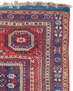 Antique Turkish Bergama Rug, 19th Century