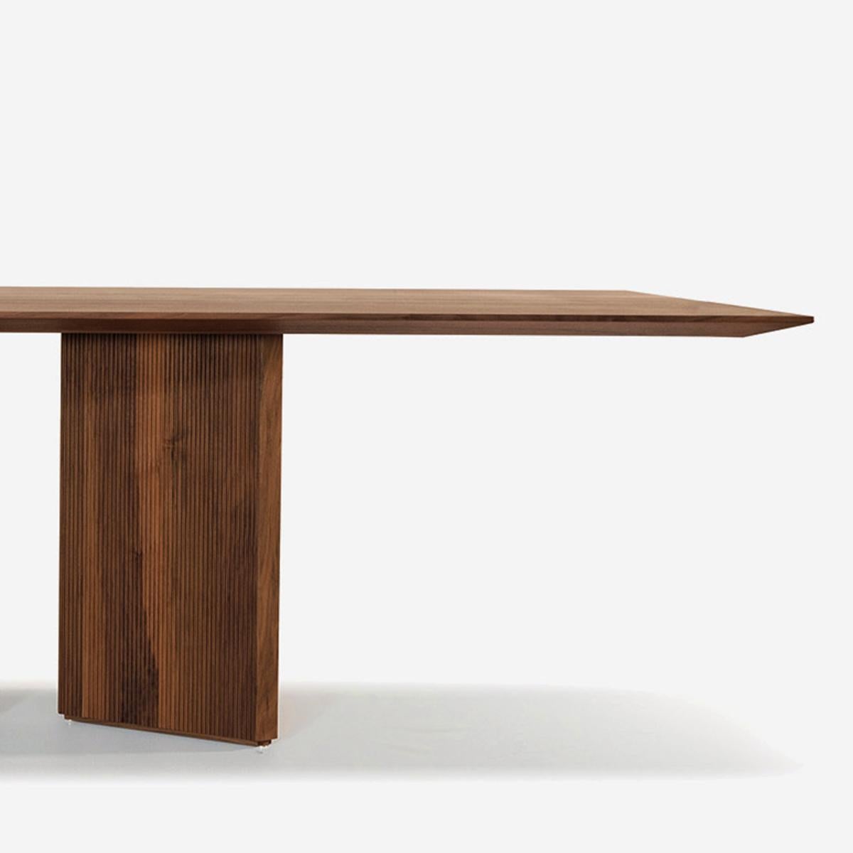 Hand-Crafted Bergame Lines Dining Table For Sale