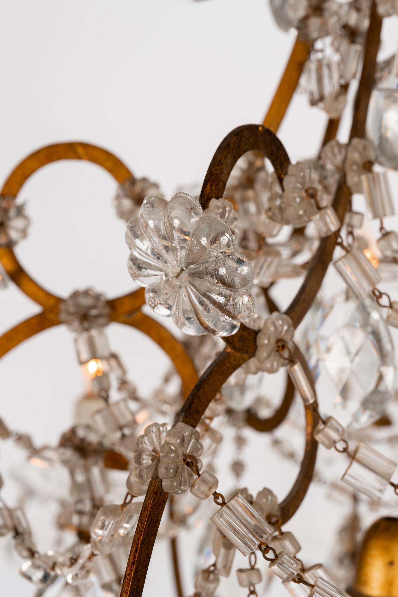 Bergamo Crystal Chandelier For Sale 2