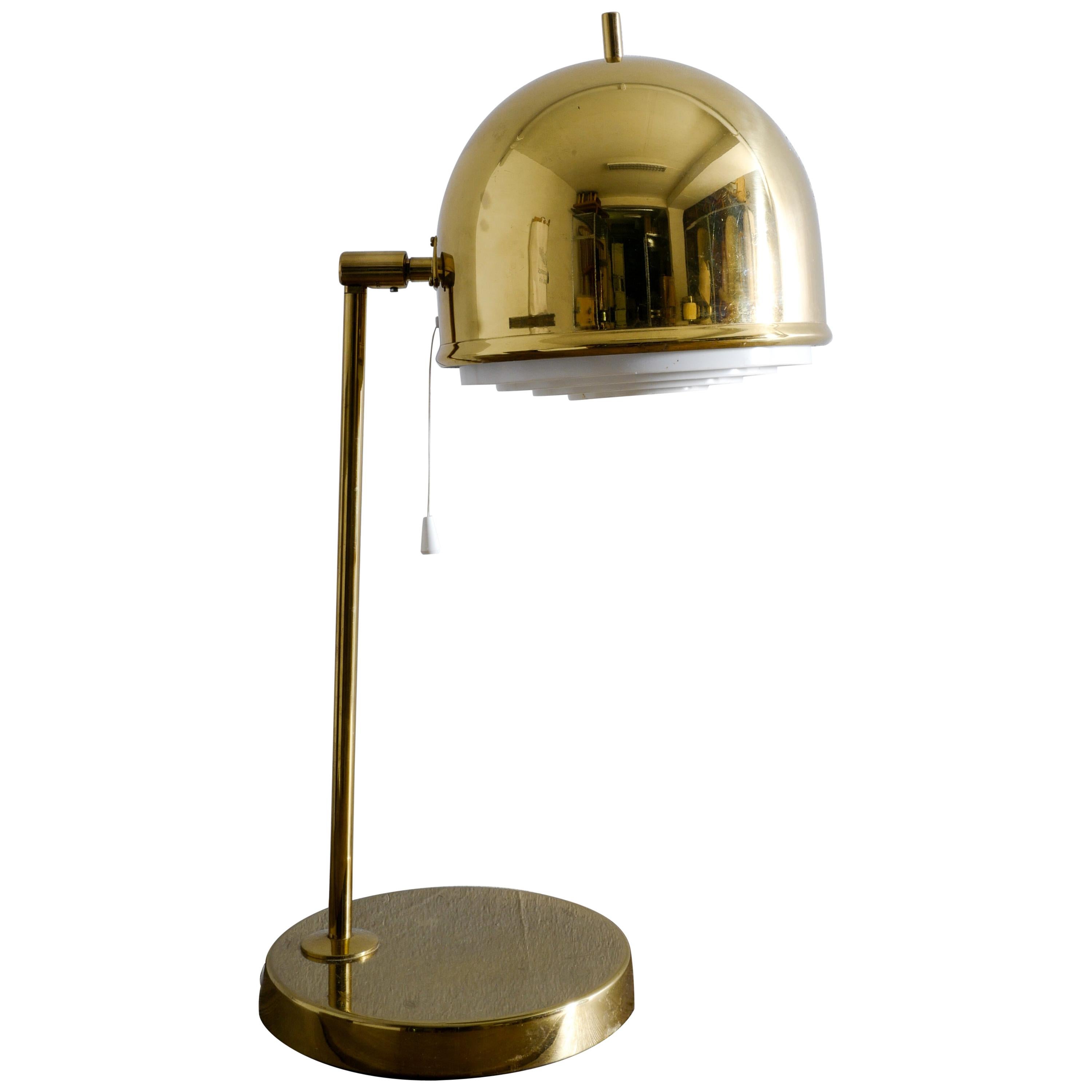 Bergboms "B-075" Table Lamp in Brass, Sweden, 1960s