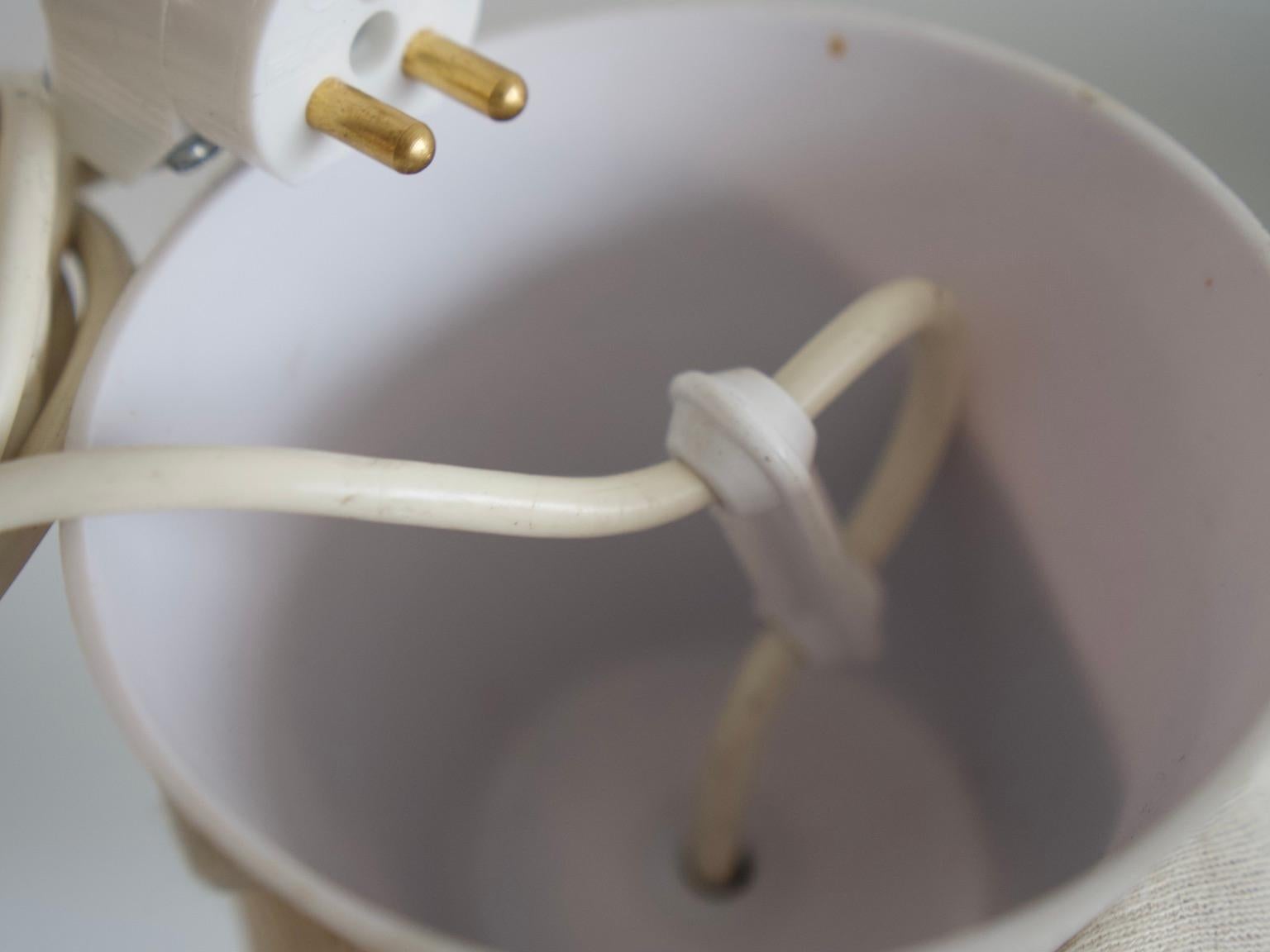 Lampada da soffitto in ottone Bergboms con schermo acrilico in vendita 1