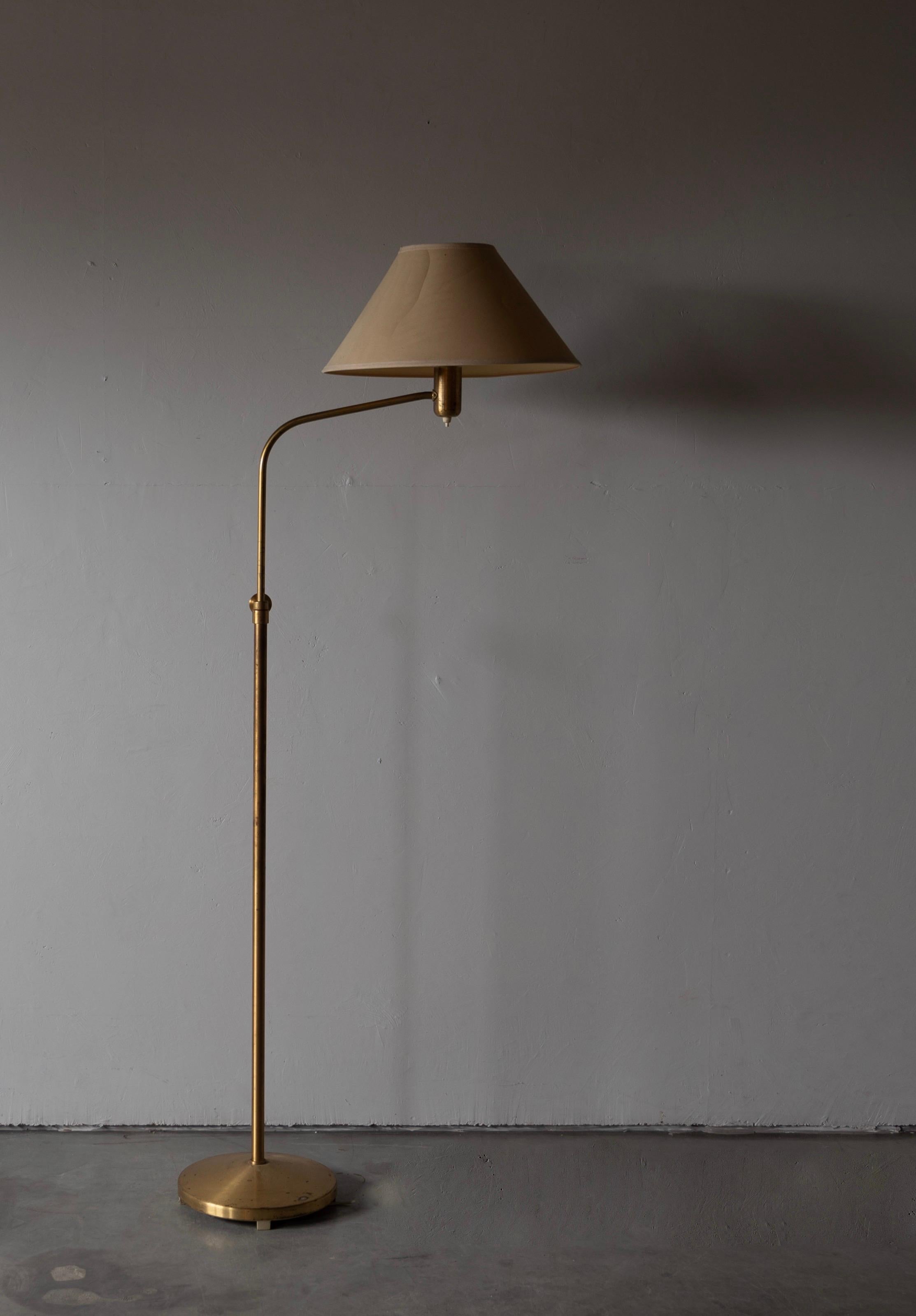 A floor lamp. Designed and produced by Bergboms, Sweden, c. 1970s.

Other designers of the period include Paavo Tynell, Hans Bergström, Josef Frank, and Kaare Klint.