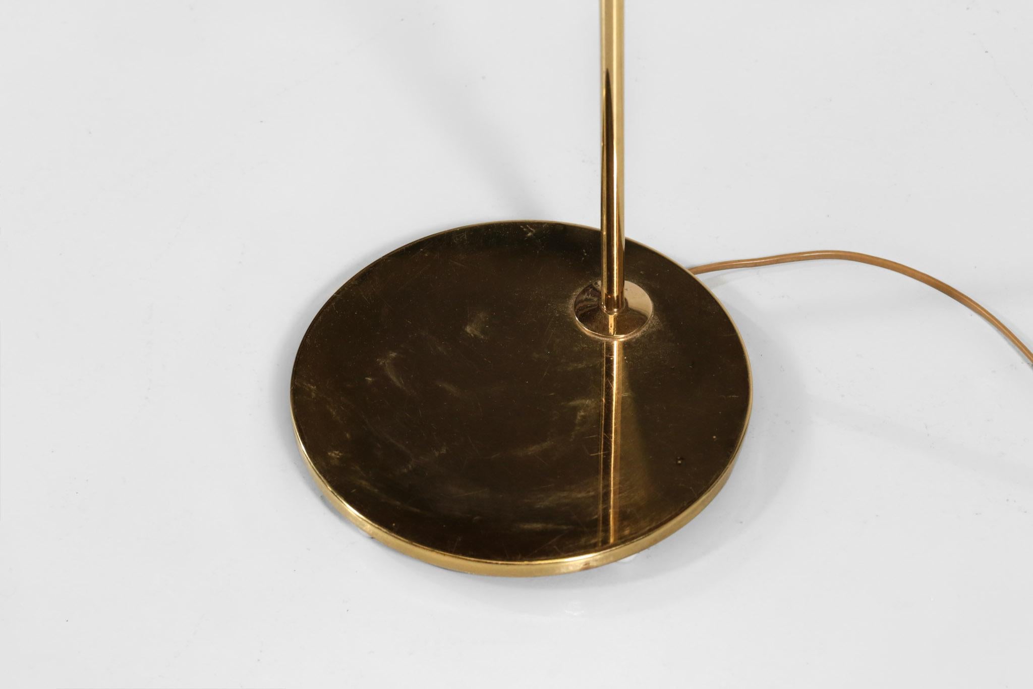 Brass Bergboms Floor Lamp G-075, Sweden 1960s Scandinavian Design Paavo Tynell Style For Sale