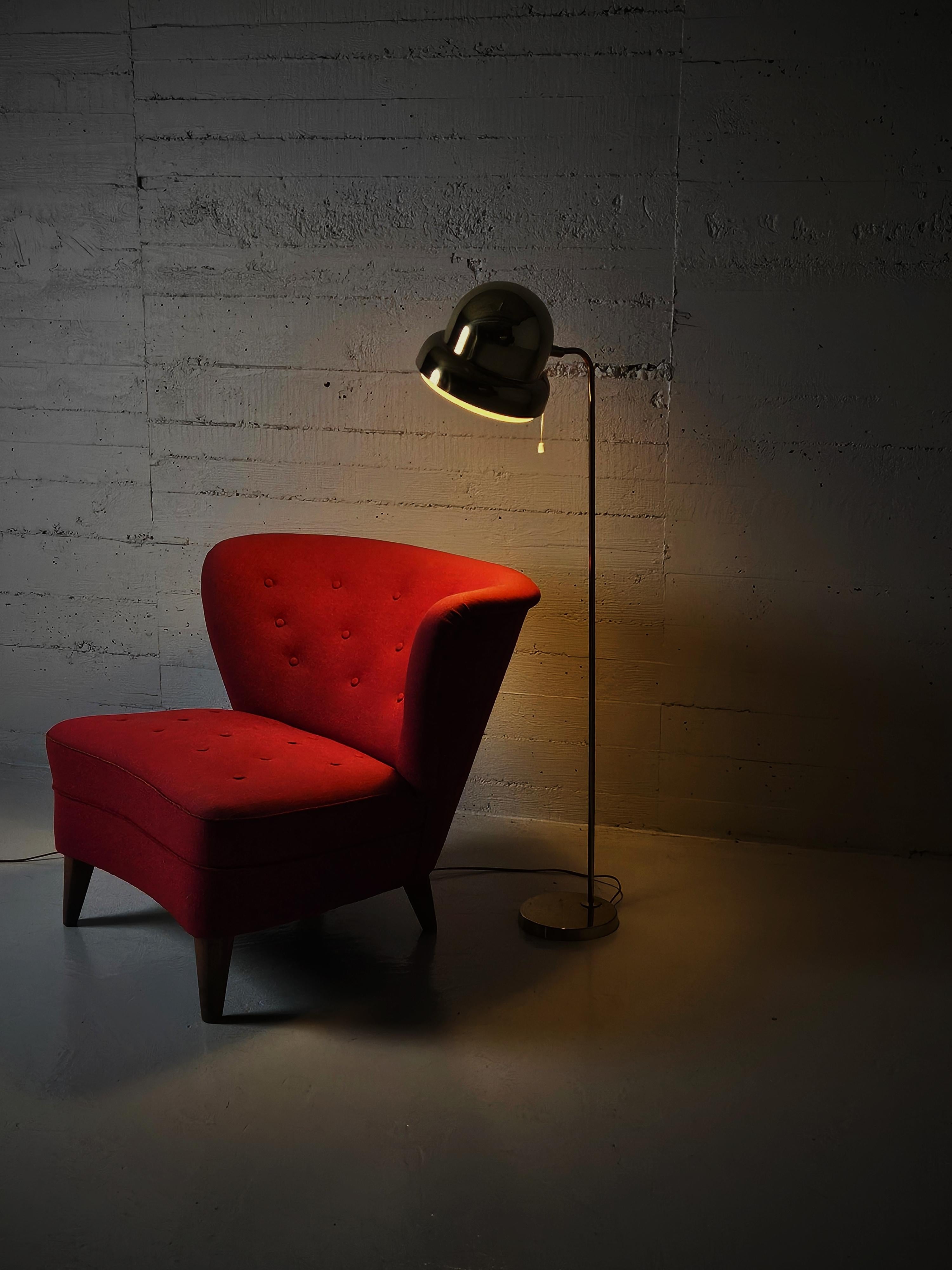 Lampada da terra di design svedese 'G-090' di Bergboms, anni '60 In condizioni buone in vendita a Eskilstuna, SE