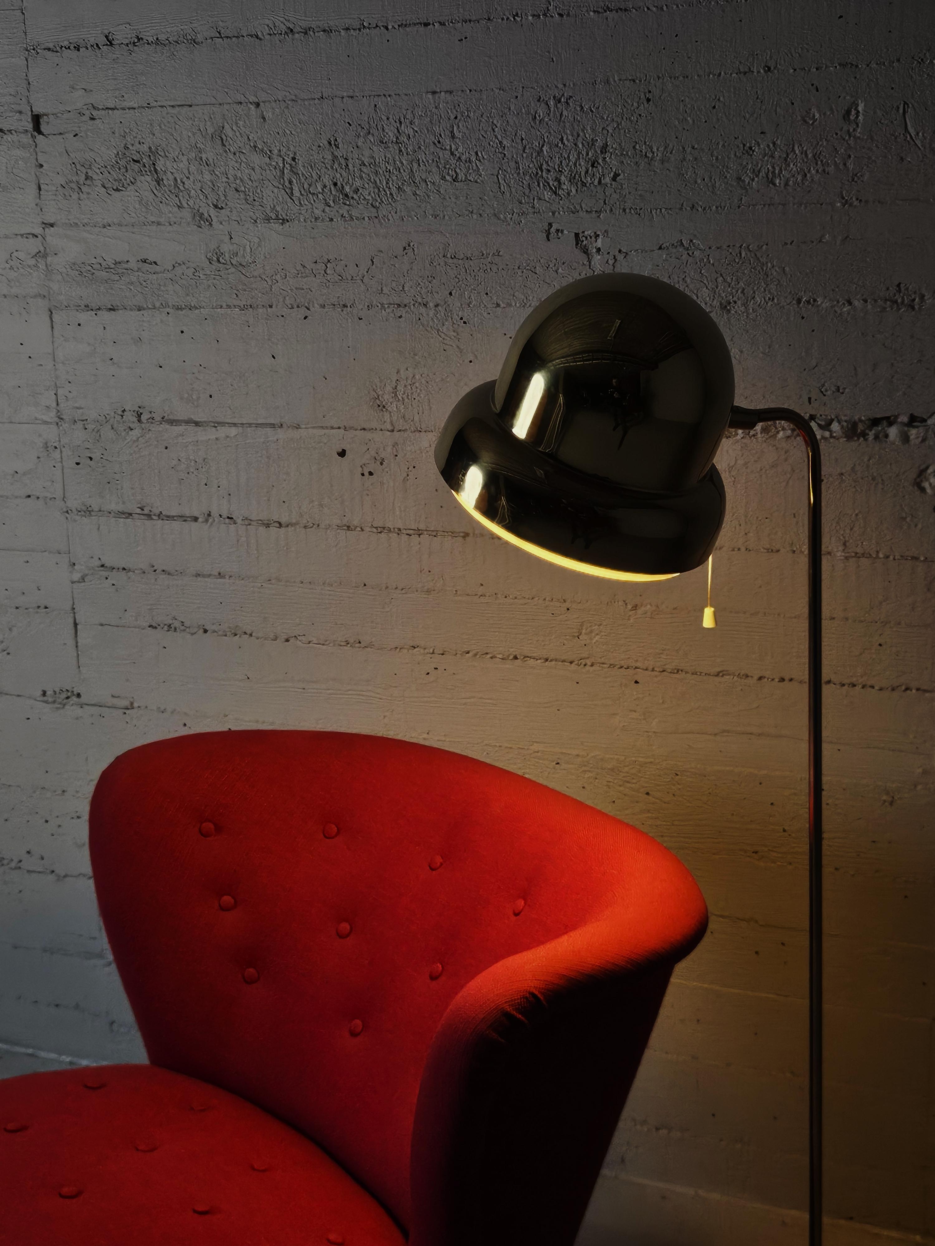 Metà XX secolo Lampada da terra di design svedese 'G-090' di Bergboms, anni '60 in vendita